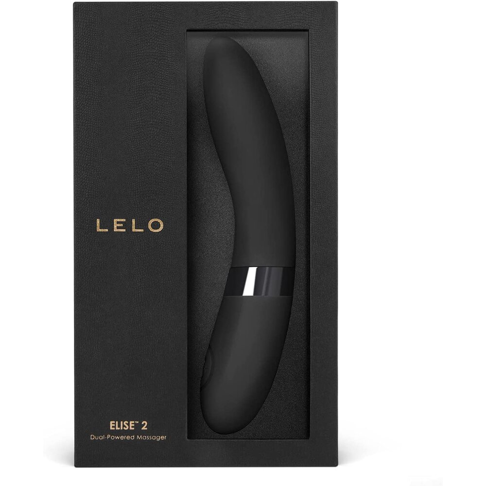 Lelo Elise 2 Dual Powered G Spot Vibrator Black image 3