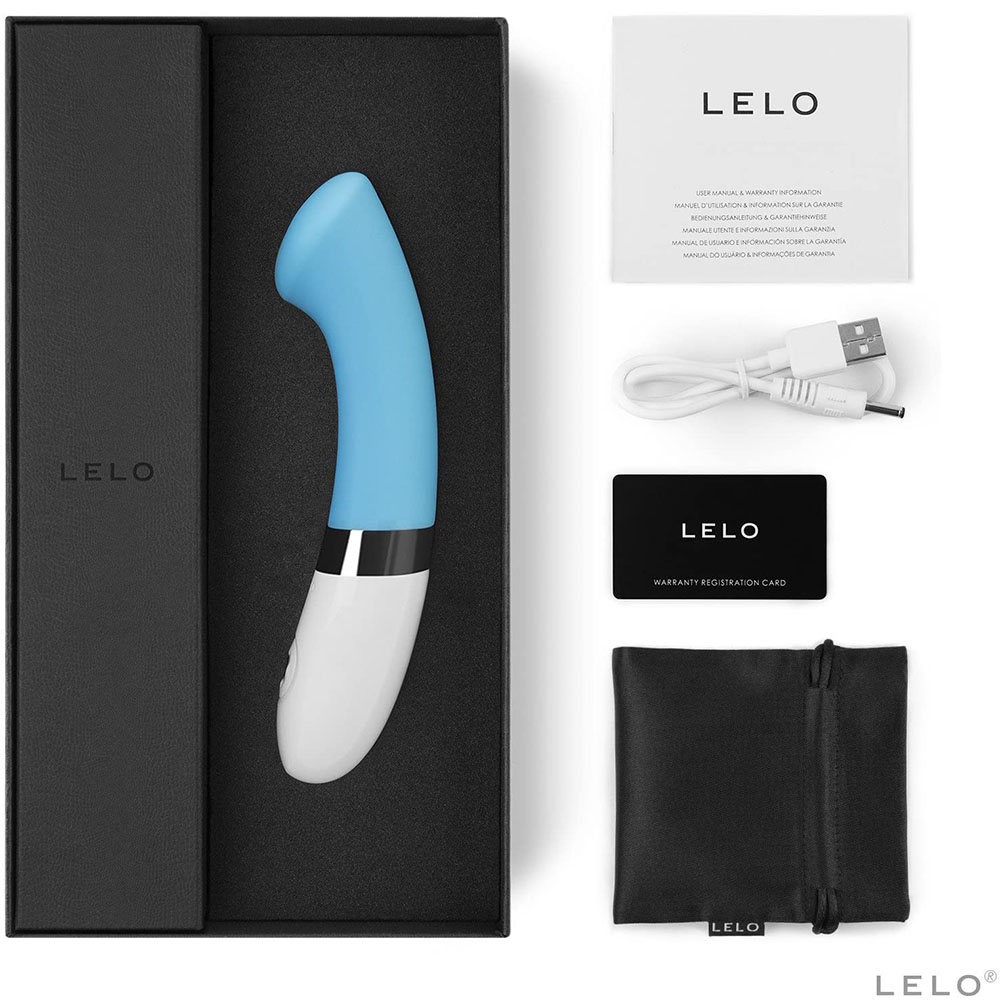 Lelo Gigi 2 Turquoise Blue G Spot Vibrator image 2