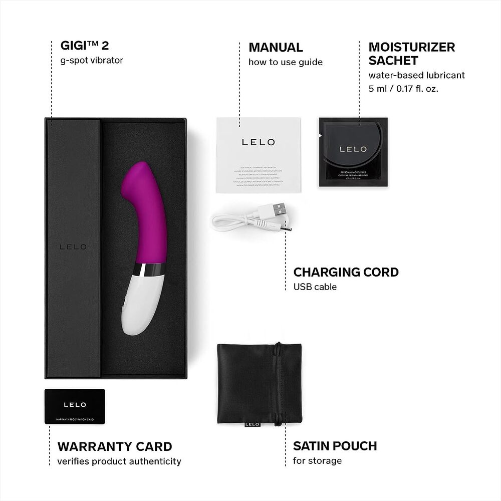 Lelo Gigi 2 Deep Rose G Spot Vibrator image 3