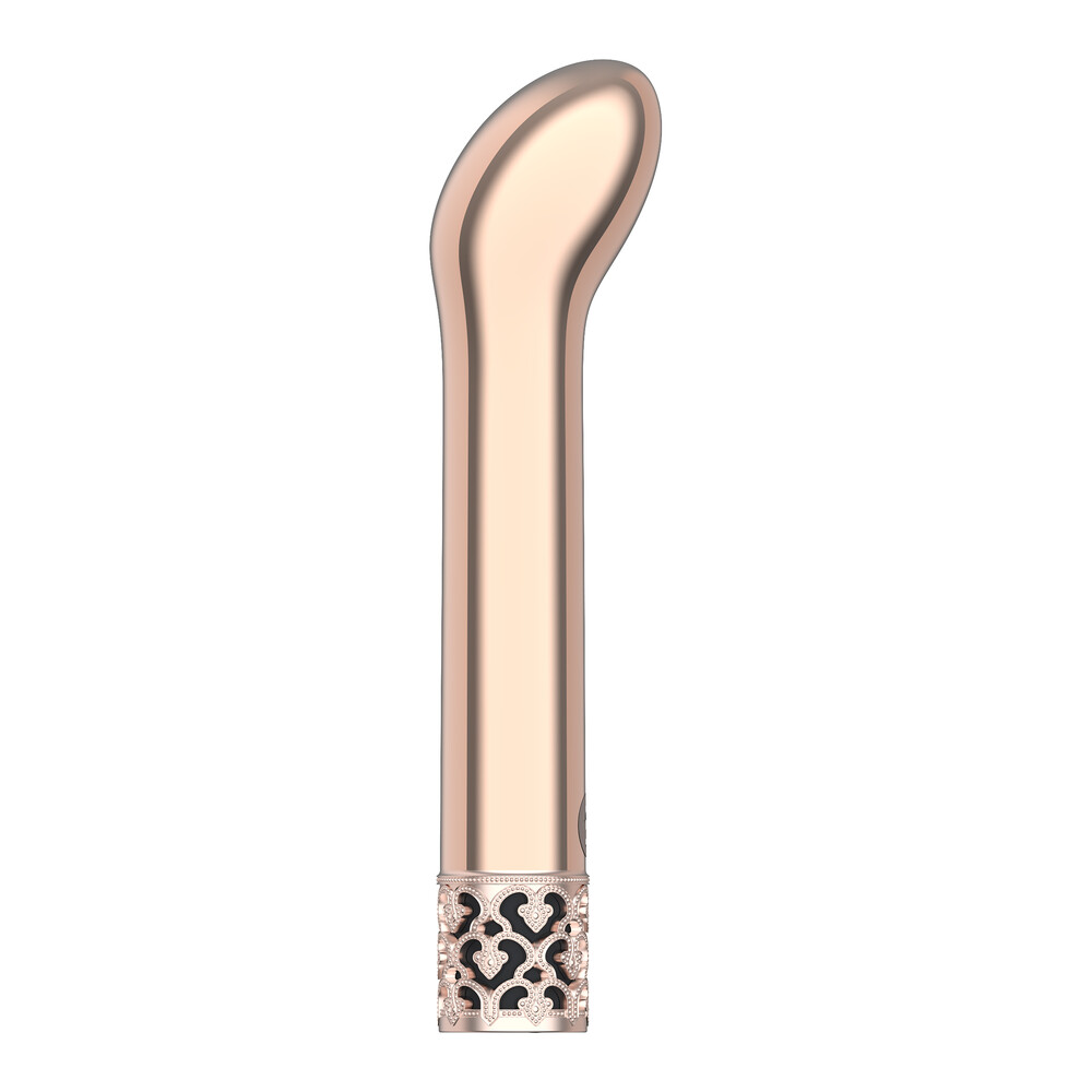 Royal Gems Jewel Rechargeable G Spot Bullet Rose Gold image 1