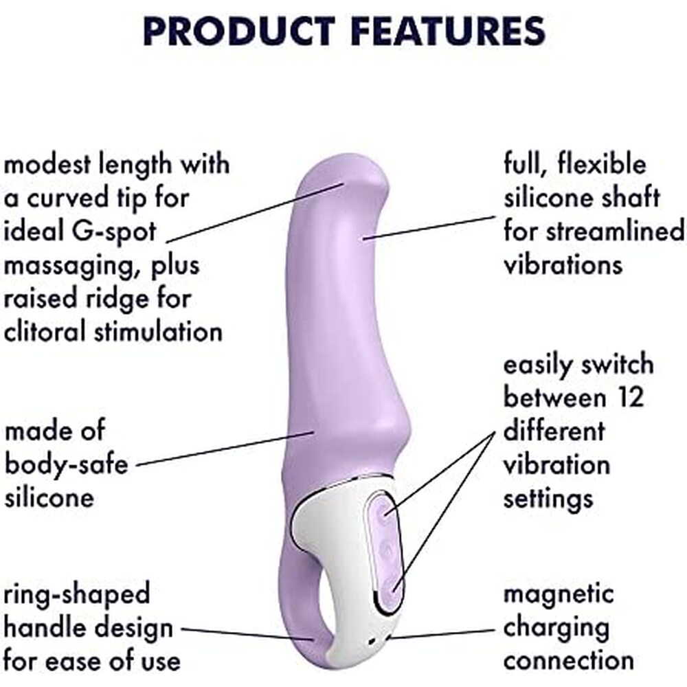 Satisfyer Vibes Charming Smile Rechargeable GSpot Vibrator image 4