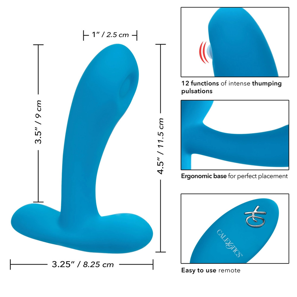 Remote Controlled Pulsing Pleaser Vibrator image 2