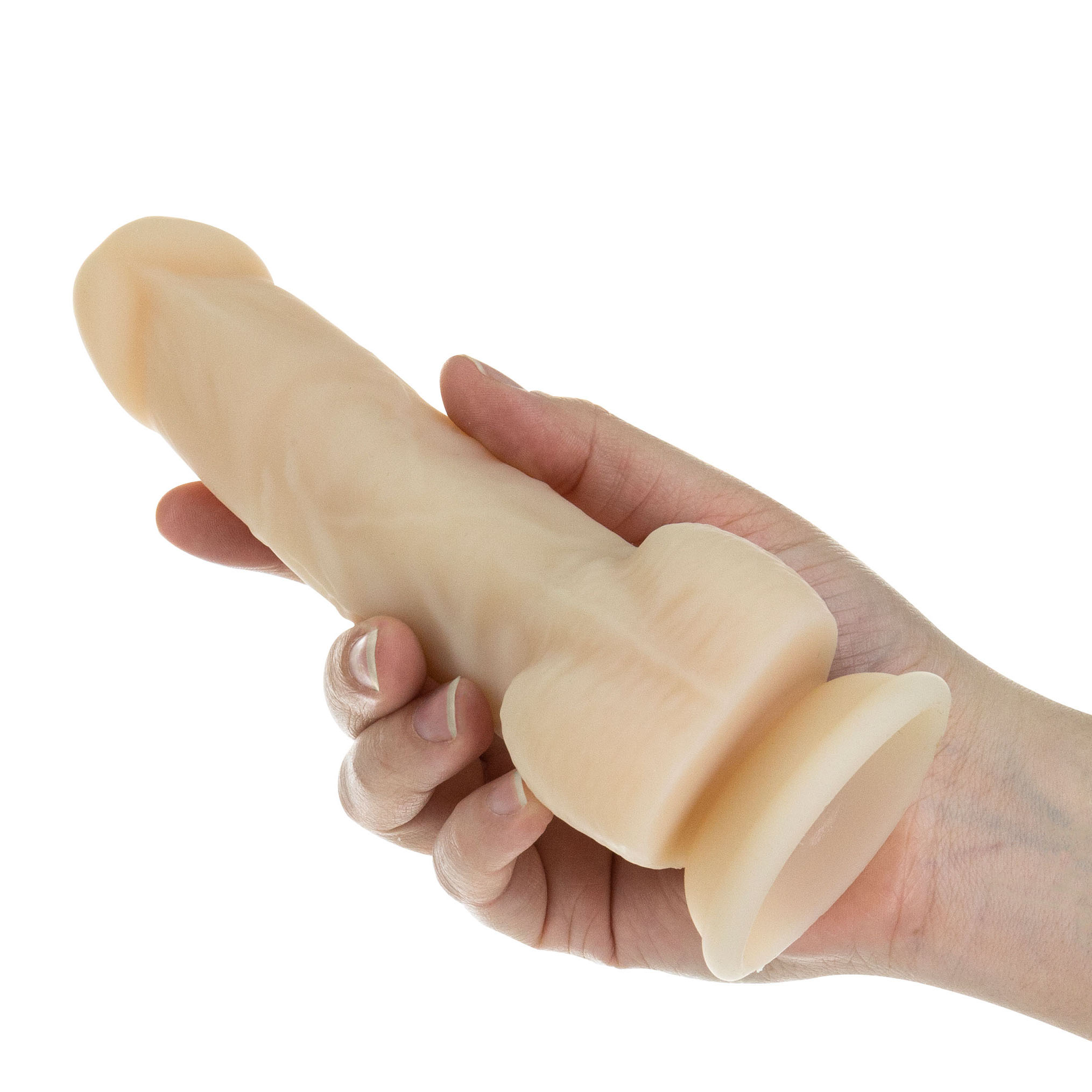 Naked Addiction 7 Inch Rotating and Vibrating Dong image 2