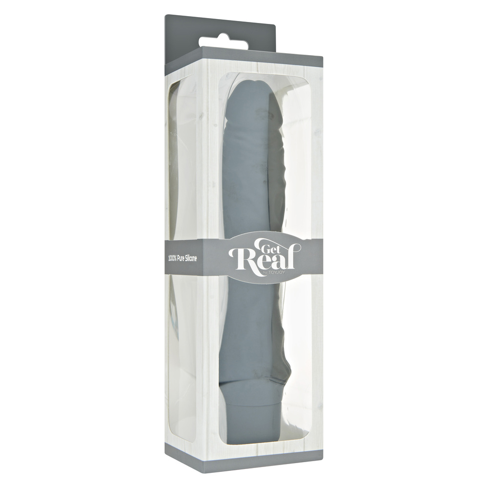 ToyJoy Get Real Classic Silicone Vibrator Black image 3