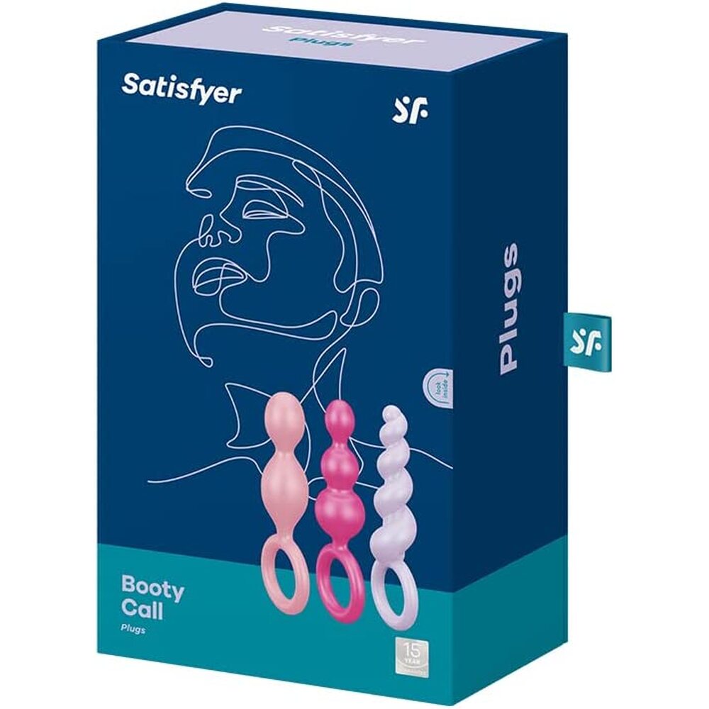 Satisfyer Booty Call Set Of 3 Multicolour Anal Plugs image 4