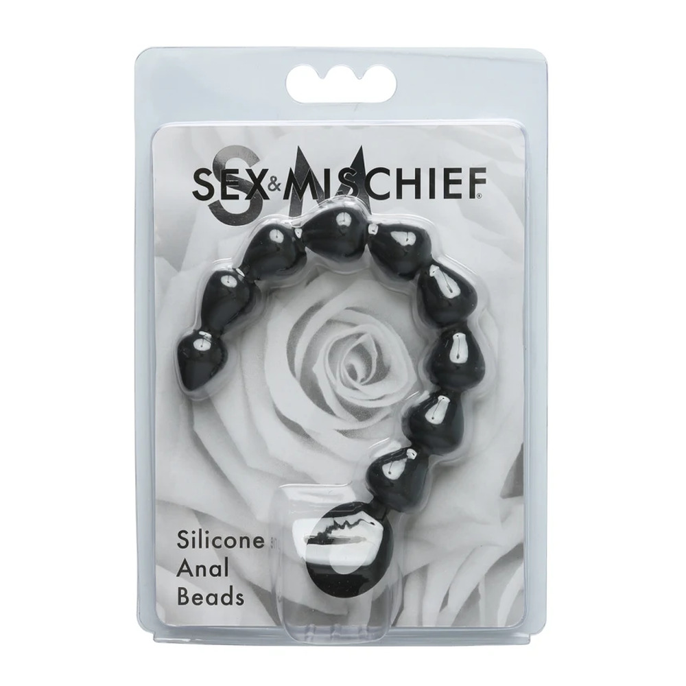 Sex And Mischief Silicone Anal Beads image 4