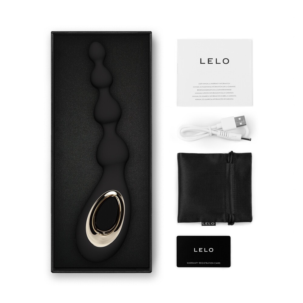 Lelo Soraya Anal Beads Massager Black image 2