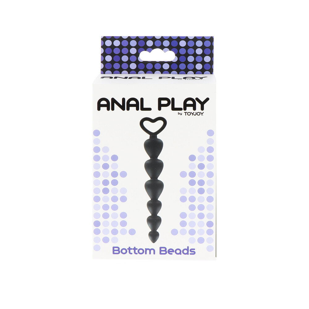 ToyJoy Anal Play Bottom Beads Black image 2