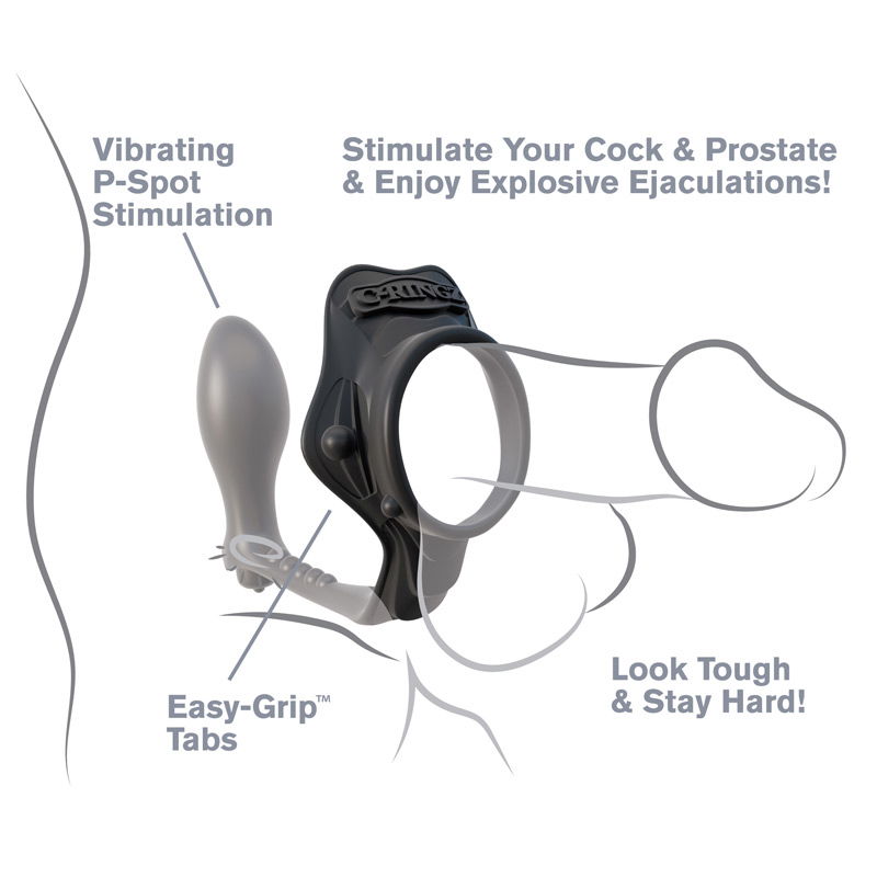 Fantasy CRingz Rock Hard AssGasm Prostate Massager image 4