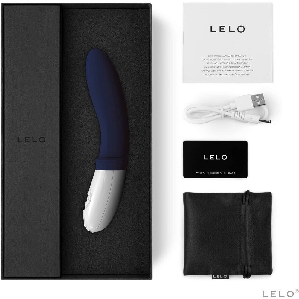 Lelo Billy 2 Rechargeable Prostate Massager Deep Blue image 2