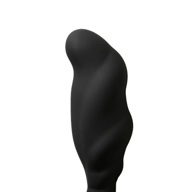 Silicone Prostate Exerciser Black image 2