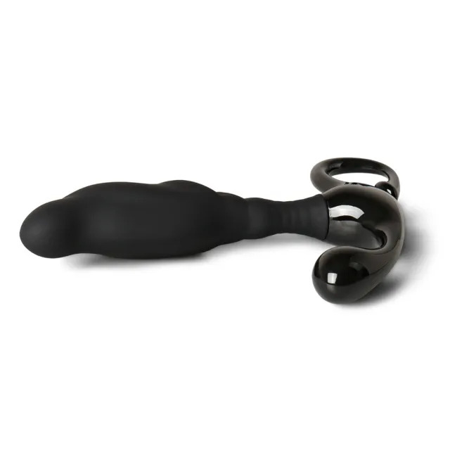 Silicone Prostate Exerciser Black image 3