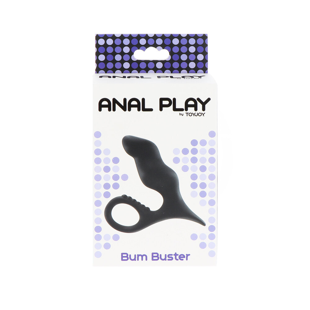 ToyJoy Anal Play Bum Buster Prostate Massager Black image 2