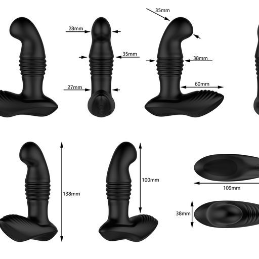 Nexus Thrust Remote Control Thrusting Prostate Massager image 3