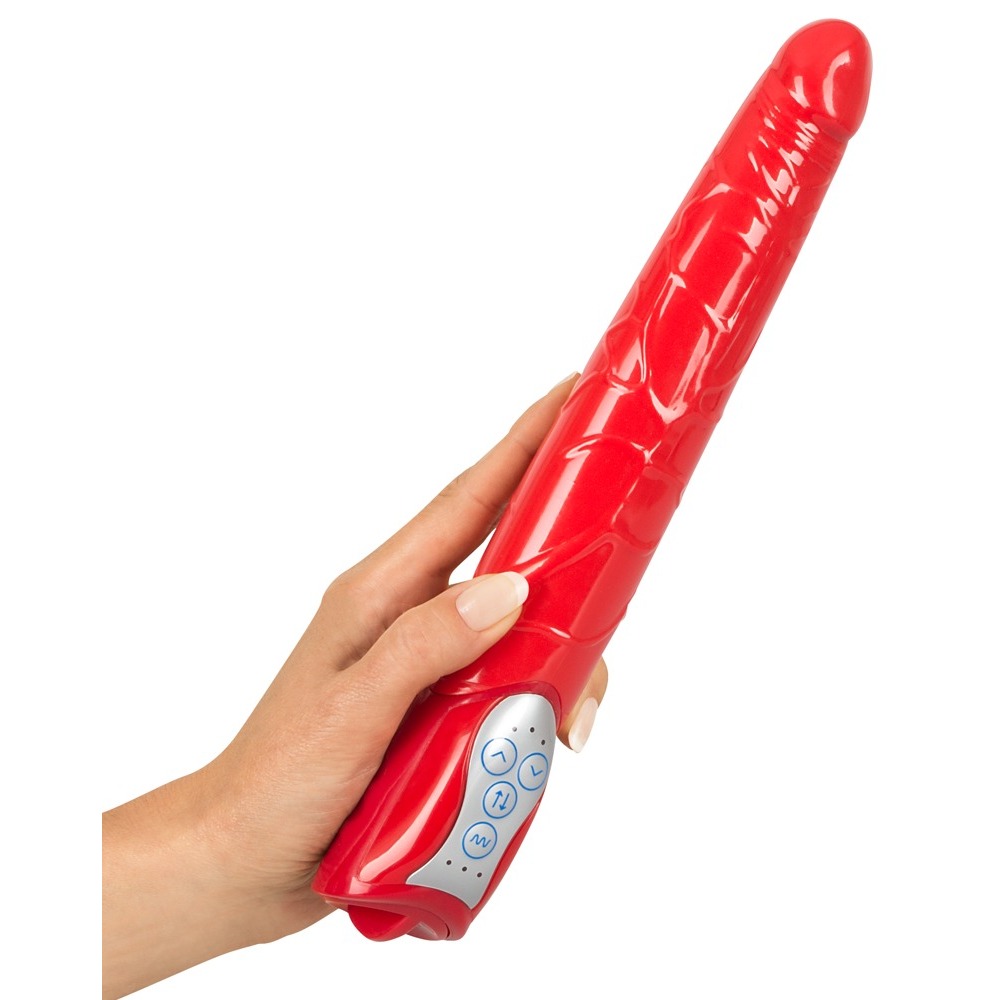 Red Push Standard Vibrator image 3