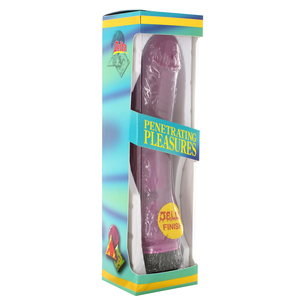 Jelly Penis 7 Inches Purple Vibrator image 2