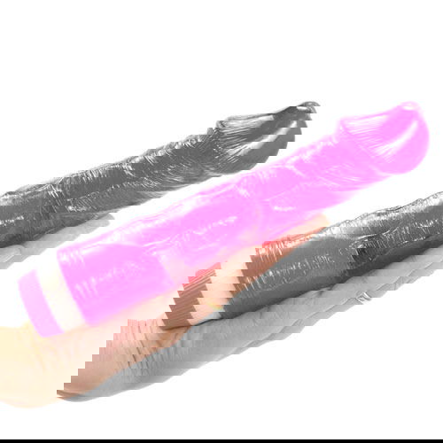 Waves Of Pleasure Flexible Penis Shaped Vibrator image 1