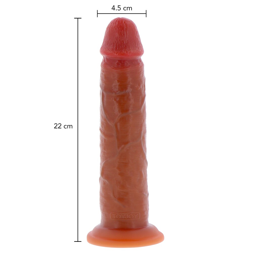 ToyJoy Get Real Silicone Foreskin Dong 8.5 Inches image 4