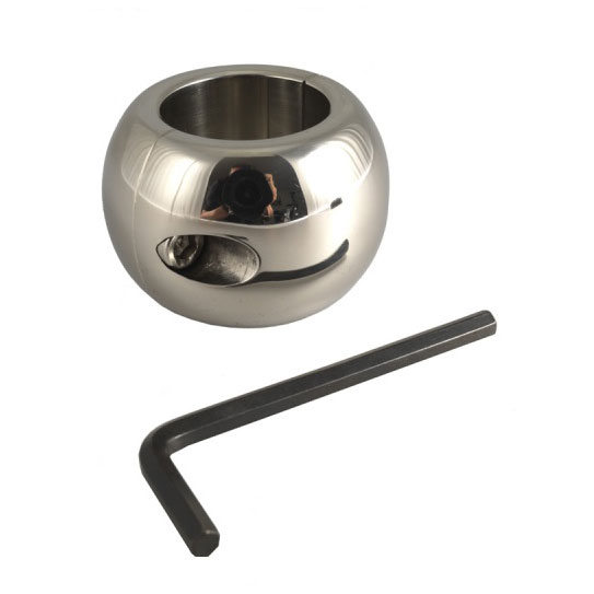 Donut Stainless Steel Ballstretcher 4cm image 1