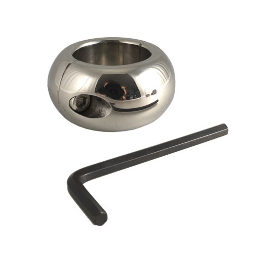 Donut Stainless Steel Ballstretcher 3cm image 1