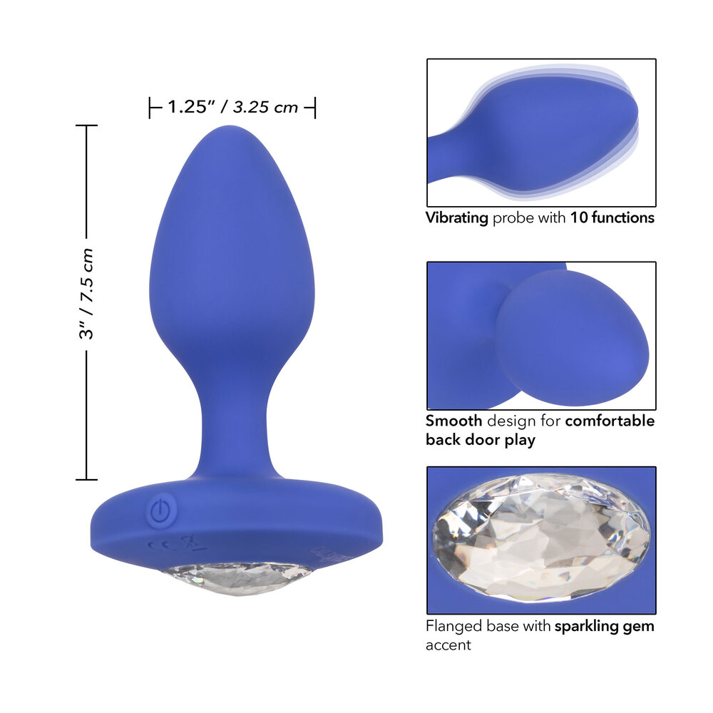 Cheeky Gems Medium Rechargeable Vibrating Butt Plug image 3