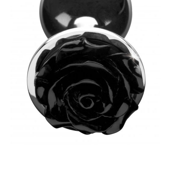 XR Booty Sparks Black Rose Anal Plug Medium image 3