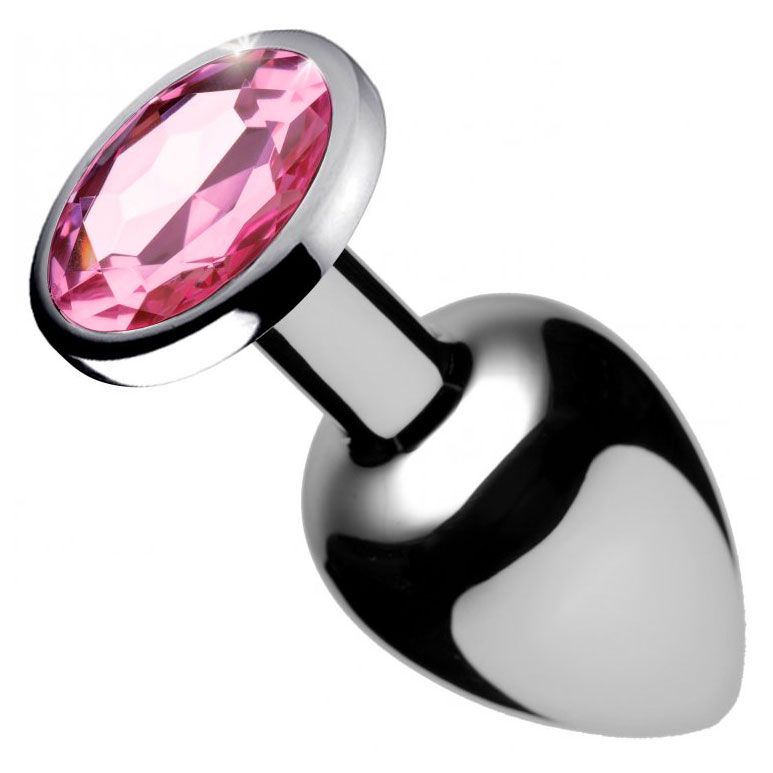 XR Booty Sparks Pink Gem Medium Anal Plug image 1