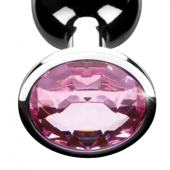 XR Booty Sparks Pink Gem Medium Anal Plug image 3