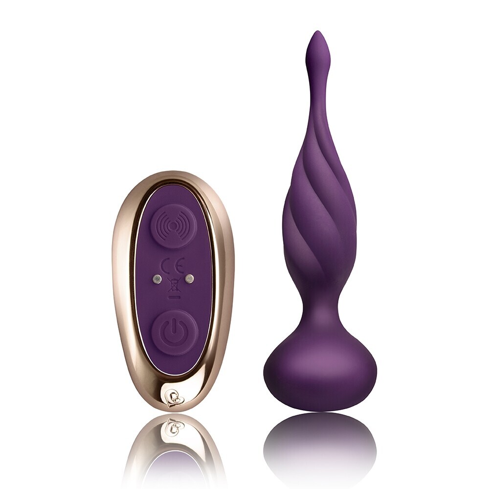 Rocks Off Petite Sensations Discover Butt Plug Purple image 1