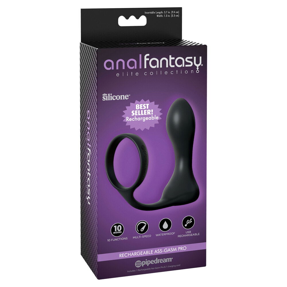 Anal Fantasy Elite Collection Rechargeable AssGasm Pro image 3
