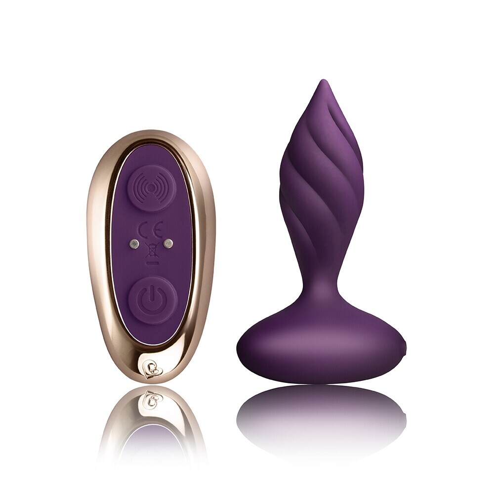 Rocks Off Petite Sensations Desire Butt Plug Purple image 1