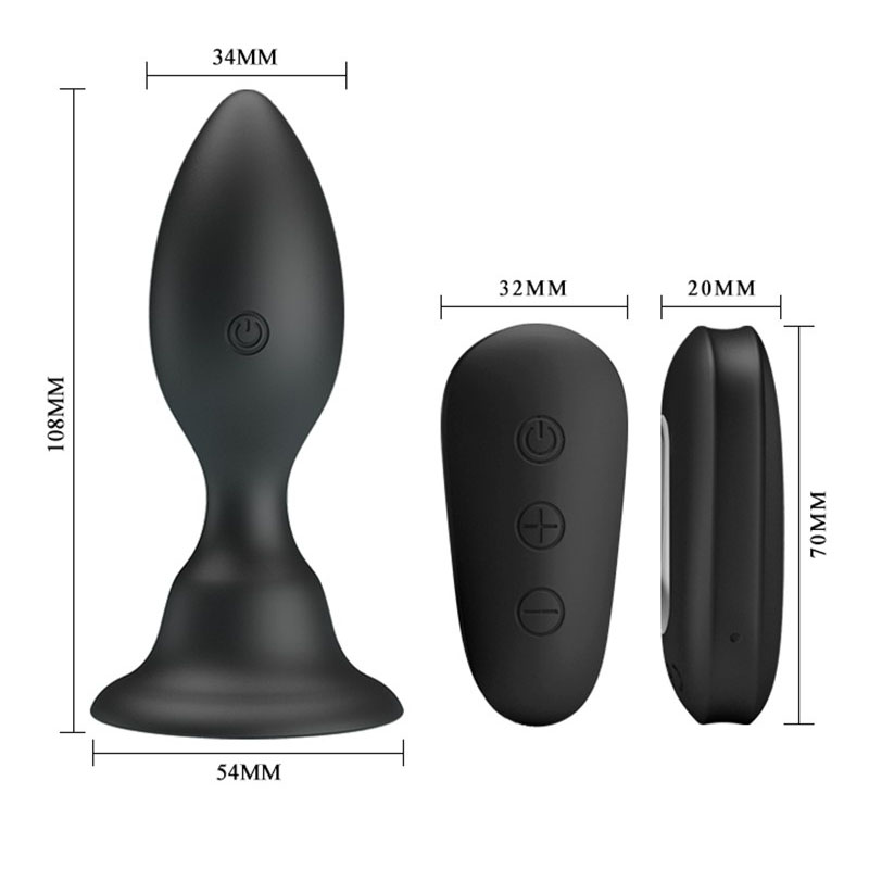 Mr Play Vibrating Anal Plug image 3