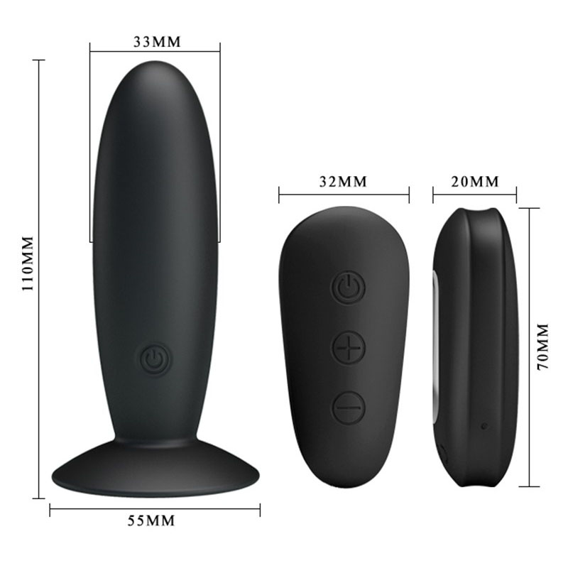 Mr Play Remote Control Vibrating Anal Plug image 4