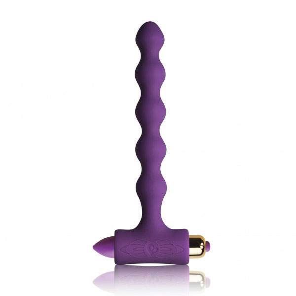 Rocks Off Pearls Petite Sensations Purple Butt Plug image 1