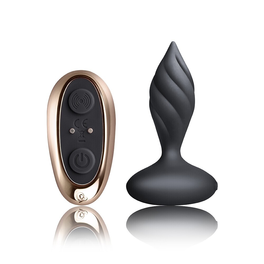 Rocks Off Petite Sensations Desire Butt Plug Black image 1