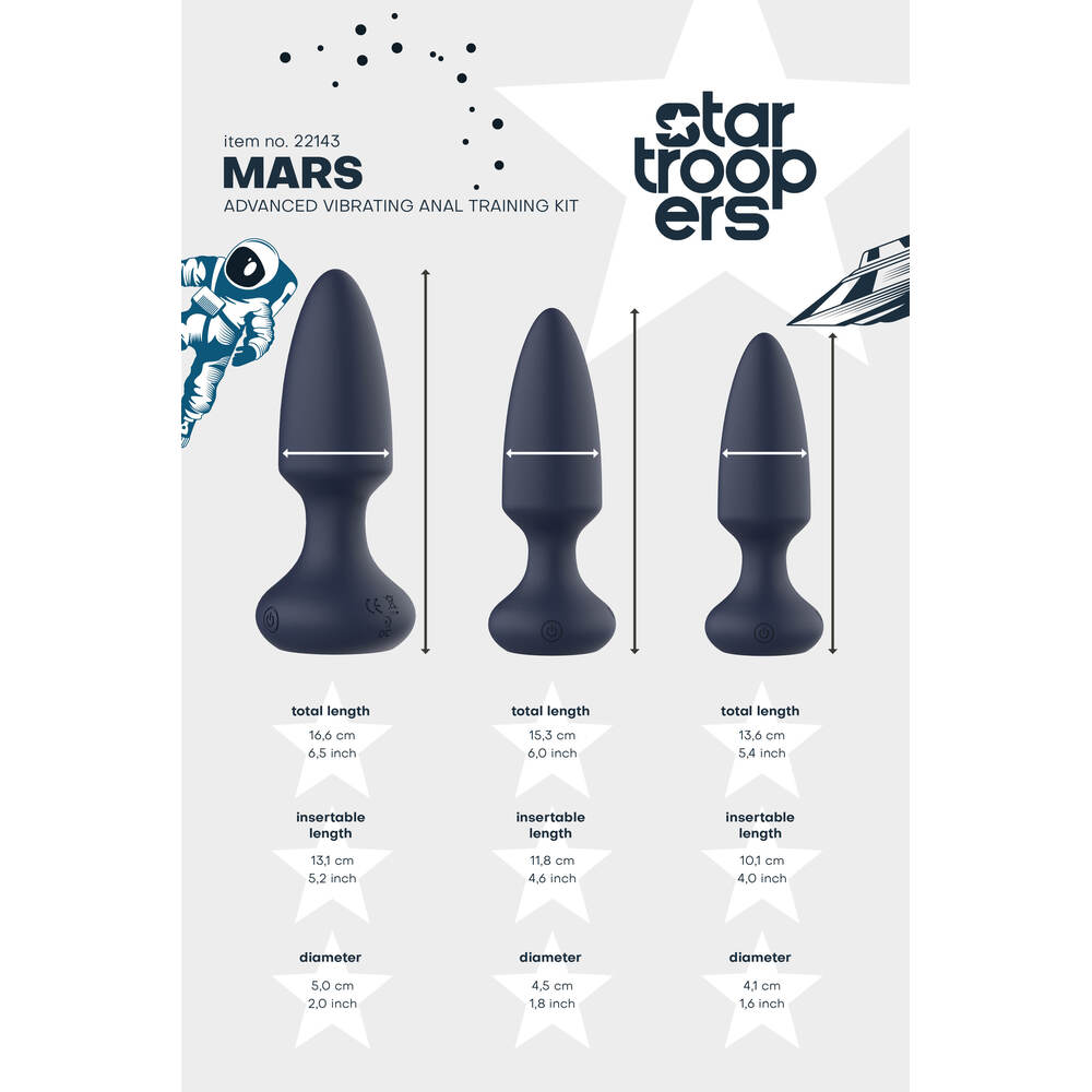 Startroopers Mars Advanced Vibrating Anal Vibe Kit image 4