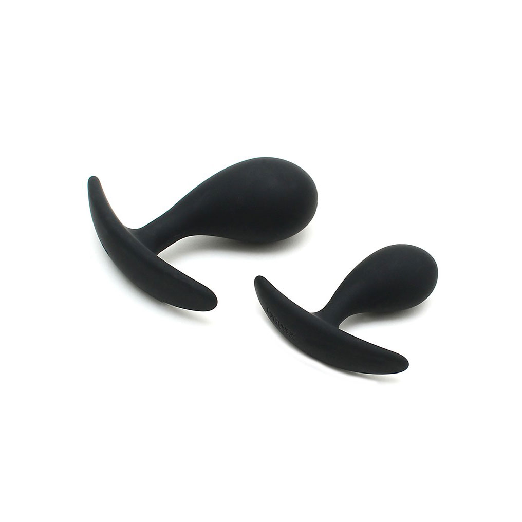 Copenhagen Black Duo Anal Plug Set image 2