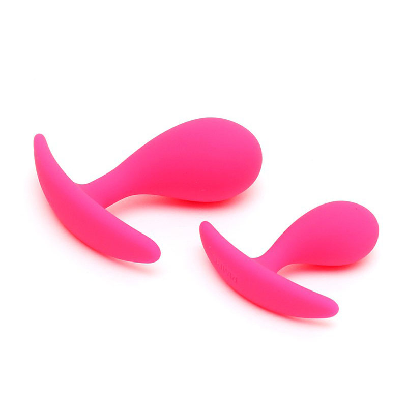 Copenhagen Pink Duo Anal Plug Set image 2