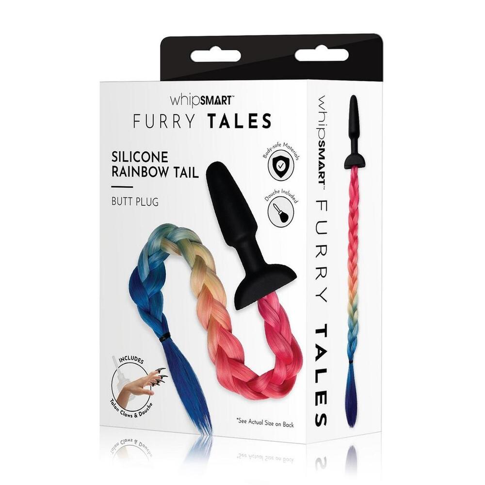 Furry Tales Rainbow Tail Butt Plug image 4