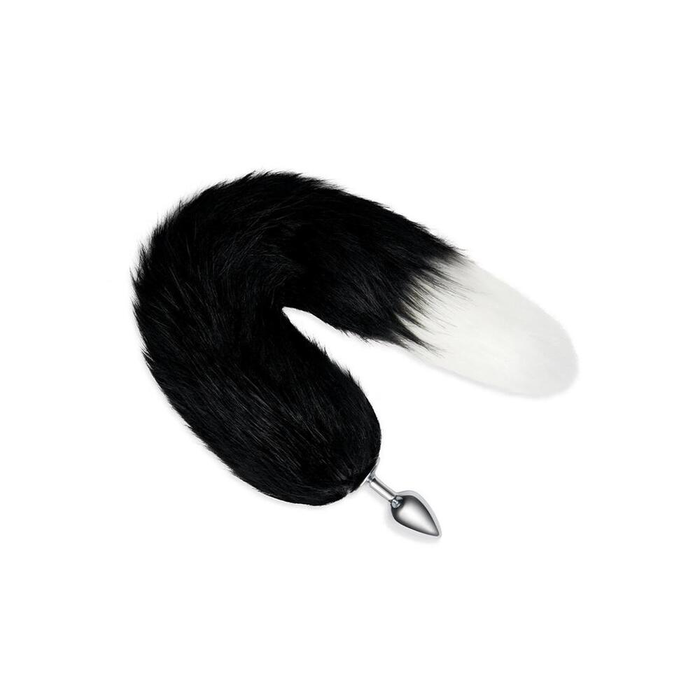 Furry Tales Black Foxtail Butt Plug image 1