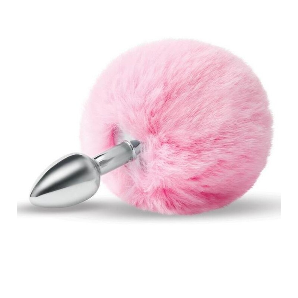 Furry Tales Pink Bunny Tail Butt Plug image 1