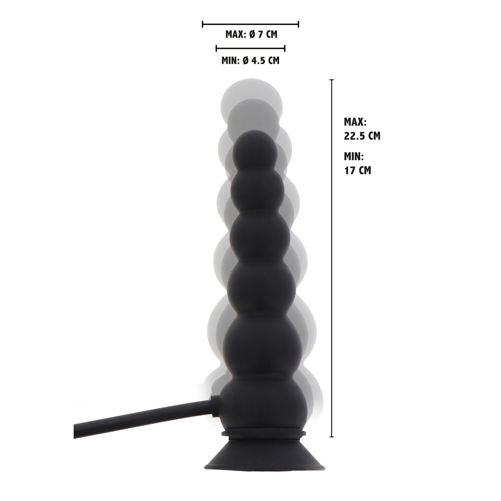 Hidden Desire Extreme Inflatable Suction Base Plug image 4