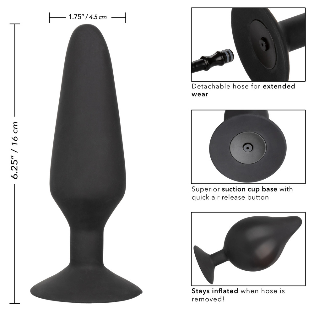 XL Silicone Inflatable Butt Plug image 2