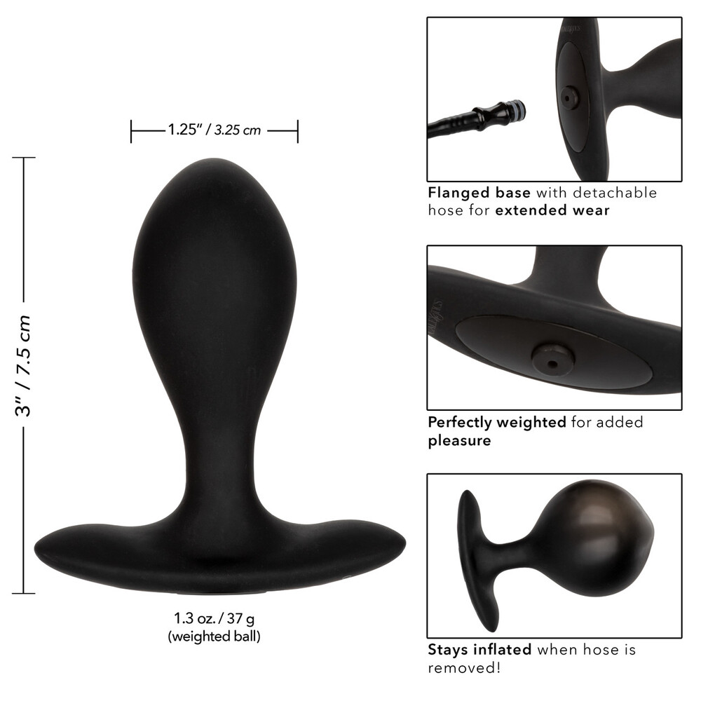 Colt Weighted Plumper Inflatable Butt Plug image 3