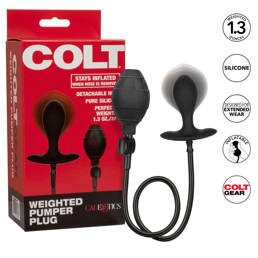 Colt Weighted Plumper Inflatable Butt Plug image 4