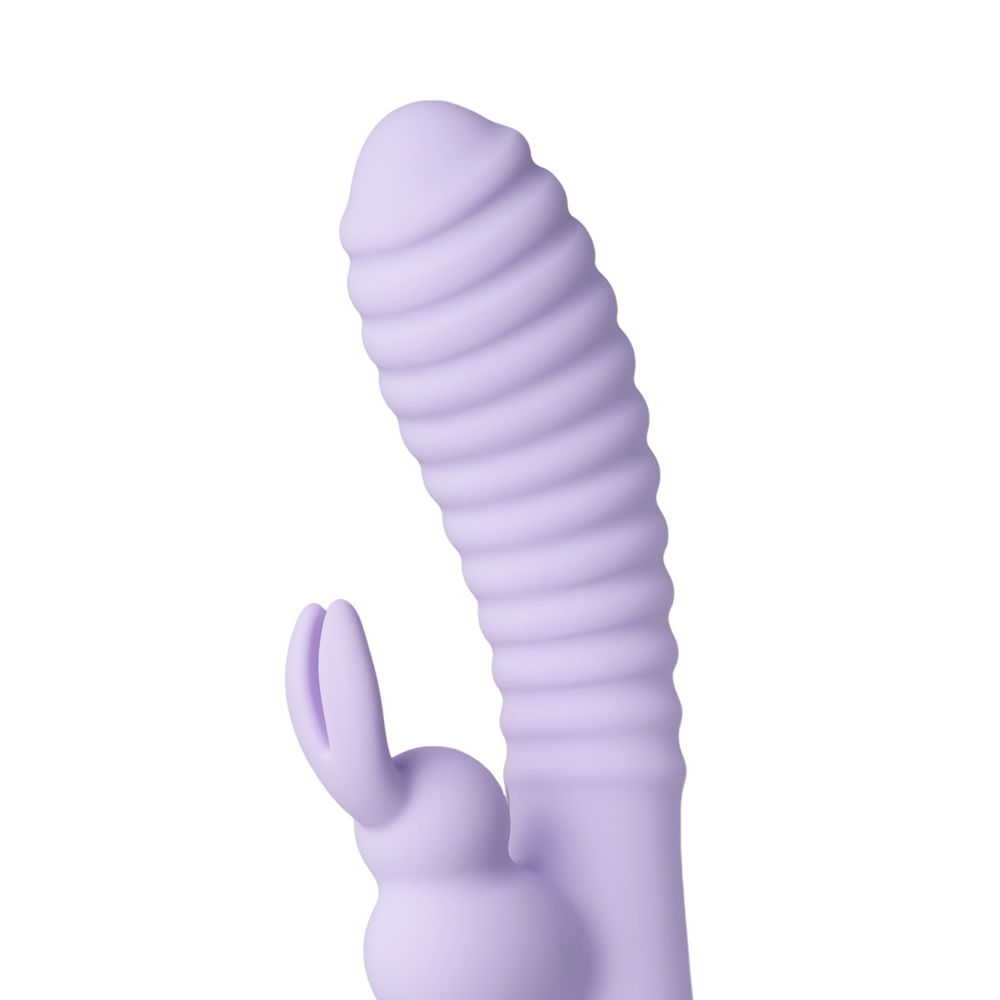 Rechargeable 12Speed Rabbit Vibrator Purple image 3
