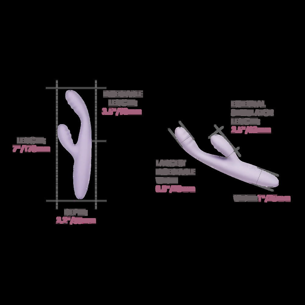 Svakom CICI Slim GSpot Rabbit APP Vibrator image 2