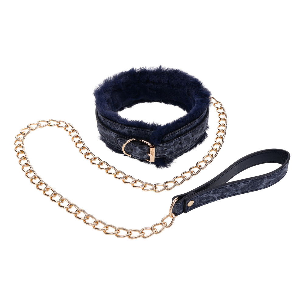 SportSheets Cougar Fur Collar and Leash image 1
