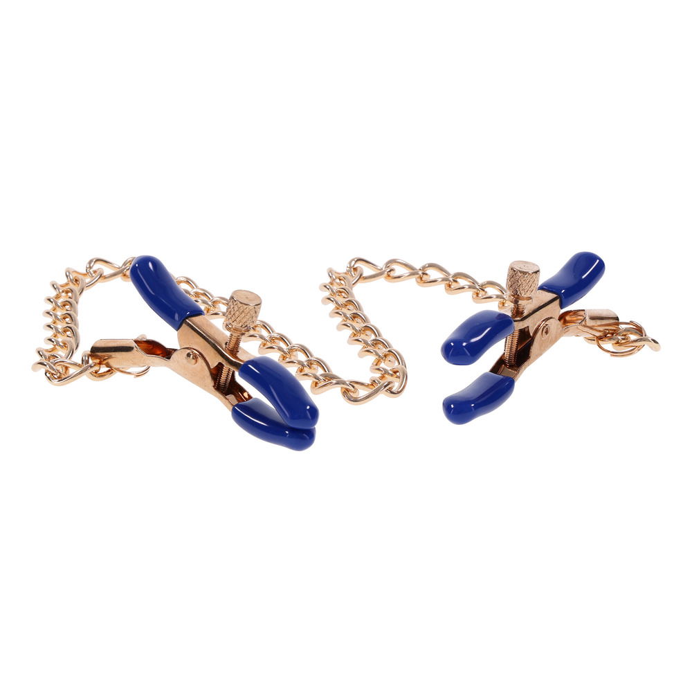 Sportsheets Cougar Chained Nipple Clamps image 3