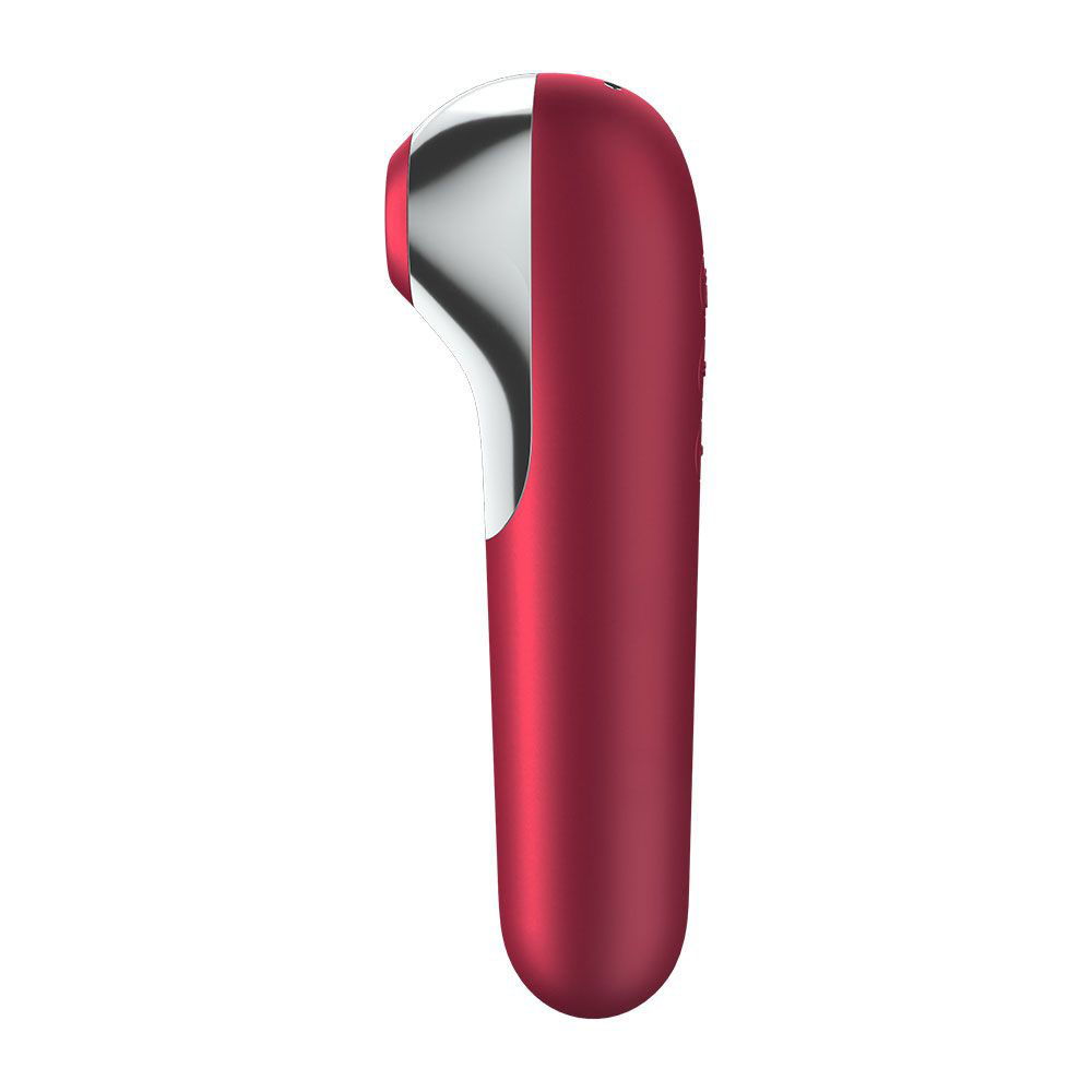 Satisfyer App Enabled Dual Love Clitoral Massager Red image 3